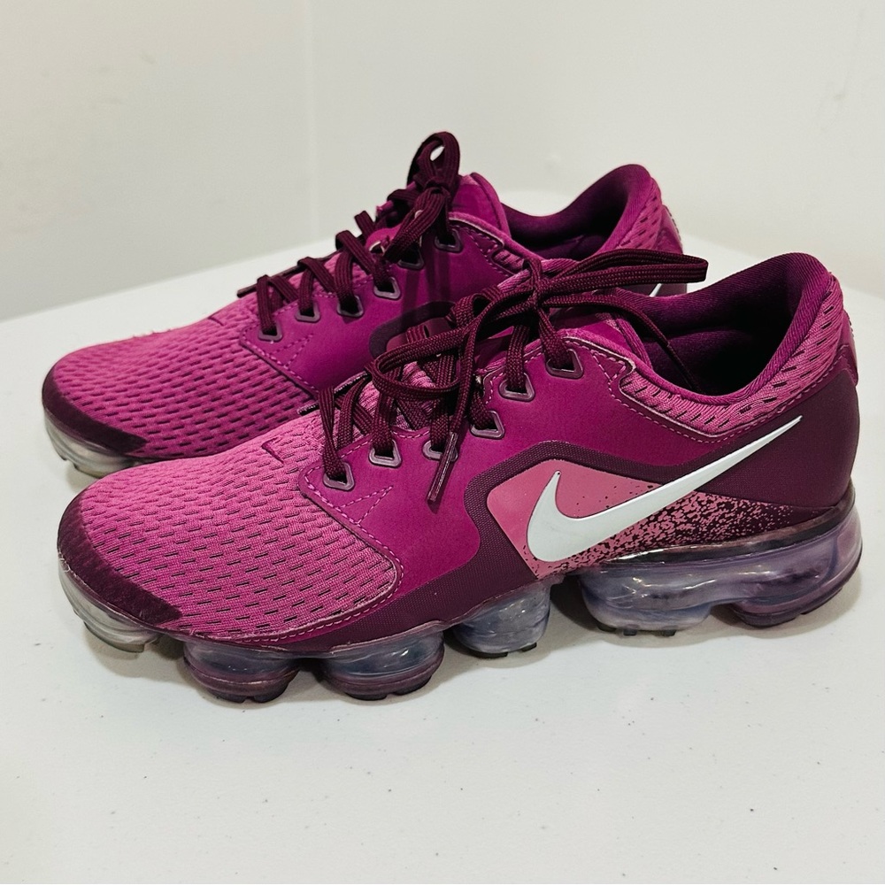 Nike Air Vapormax Running Sneakers 5,5Y Tea Berry Purple Rare 917962-600